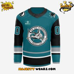 San Jose Barracuda Special New 2025-2026 Teal Custom Hockey Jersey