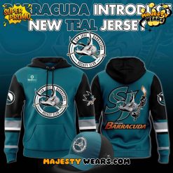San Jose Barracuda Special New 2025-2026 Teal Hoodie