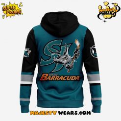San Jose Barracuda Special New 20252026 Teal Hoodie