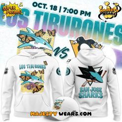 San Jose Sharks 2025 Los Tiburones Night Special Hoodie