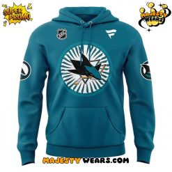 San Jose Sharks Behind Center Ice Design Special Hoodie