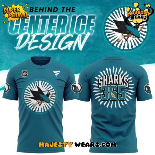 San Jose Sharks “Behind Center Ice” Design Special Tee