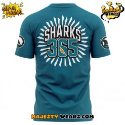 San Jose Sharks Behind Center Ice Design Special Tee