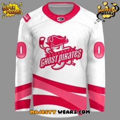 Savannah Ghost Pirates “Pink in the Rink” 2025 Custom Hockey Jersey