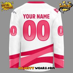 Savannah Ghost Pirates Pink in the Rink 2025 Custom Hockey Jersey