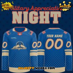 Sioux Falls Stampede Military Appreciation Night Custom Hockey Jersey