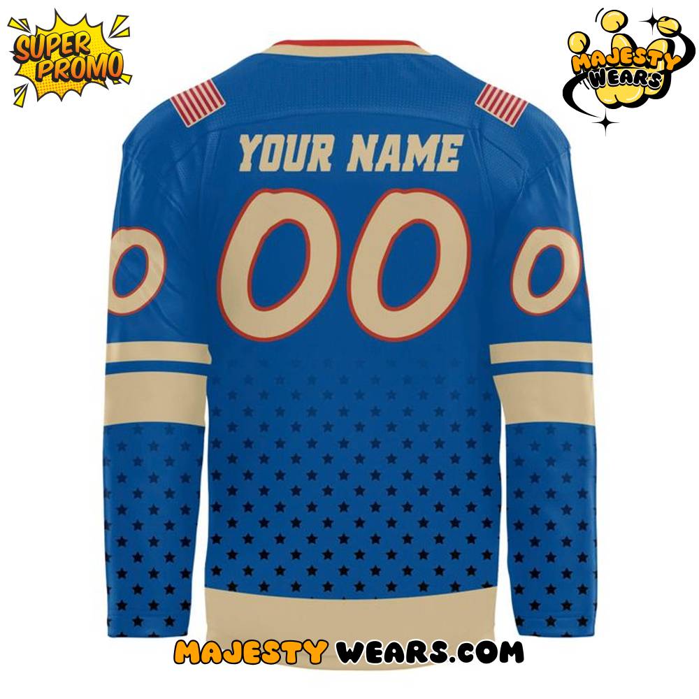 Sioux Falls Stampede Military Appreciation Night Custom Hockey Jersey Sioux Falls Stampede Military Appreciation Night Custom Hockey Jersey