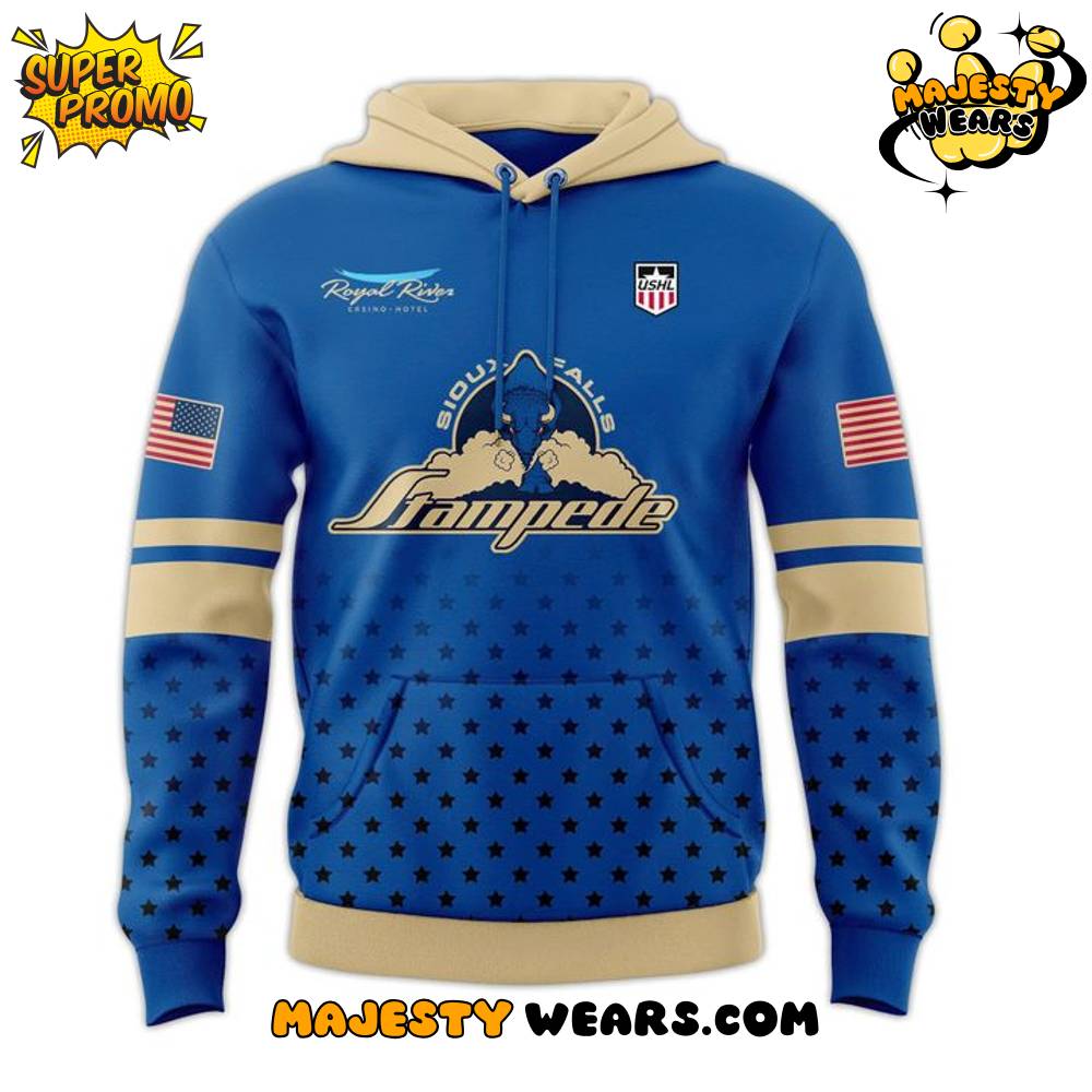Sioux Falls Stampede Military Appreciation Night Special Hoodie Sioux Falls Stampede Military Appreciation Night Special Hoodie