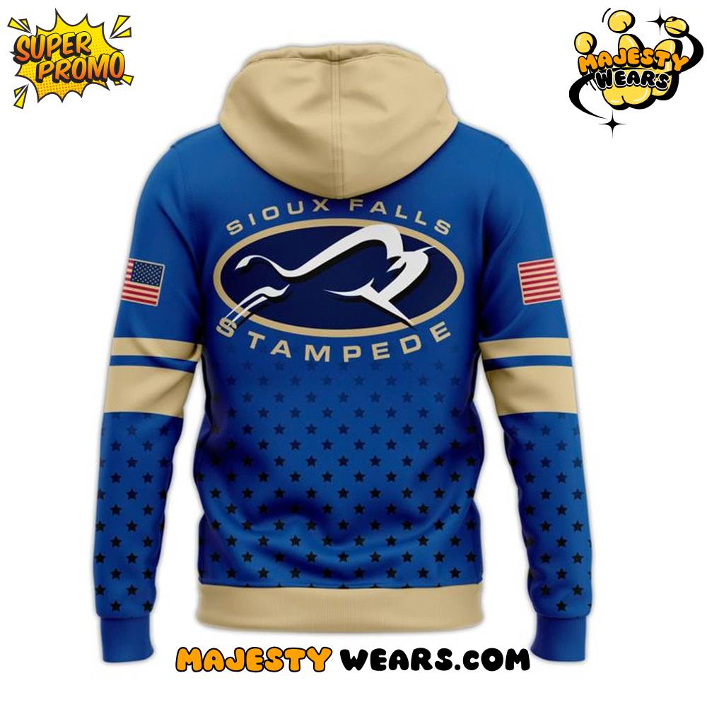 Sioux Falls Stampede Military Appreciation Night Special Hoodie Sioux Falls Stampede Military Appreciation Night Special Hoodie