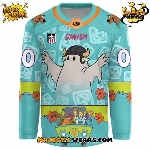 Sioux Falls Stampede x Scooby-Doo Custom Hockey Jersey
