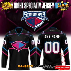 South Carolina Stingrays “Glow Night” 2025 Custom Hockey Jersey