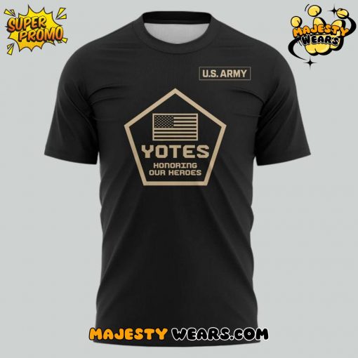 South Dakota Coyotes Military Appreciation 2025 T-Shirt