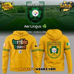 Steelers Ireland 2025 Dublin Game “Terrible Towel” Limited Edition Hoodie