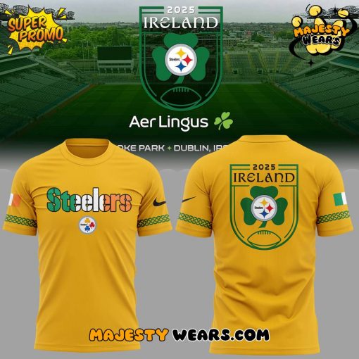 Steelers Ireland 2025 Dublin Game “Terrible Towel” Limited Edition T-Shirt