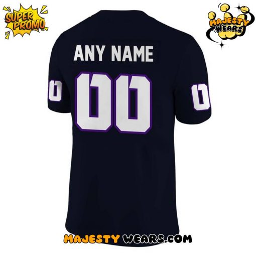 TCU Horned Frogs ‘Dark Mode’ Custom Football Jersey