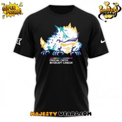 TCU Horned Frogs x Crucial Catch Intercept Cancer 2025 Special Tee