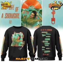 Taylor Swift “The Life of a Showgirl” Special Black Sweatshirt