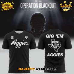 Texas A&M Aggies Dark Mode ‘Blackout’ Special Hoodie