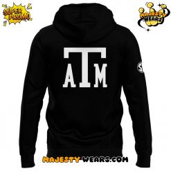 Texas AM Aggies GRIND Coach Mike Elko Special Black Hoodie