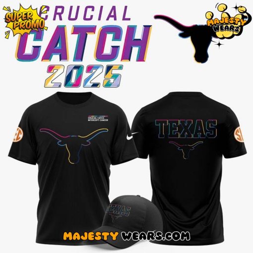 Texas Longhorns Crucial Catch 2025 Special T-Shirt