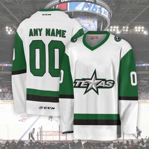 AHL Texas Stars Custom Hockey Jersey