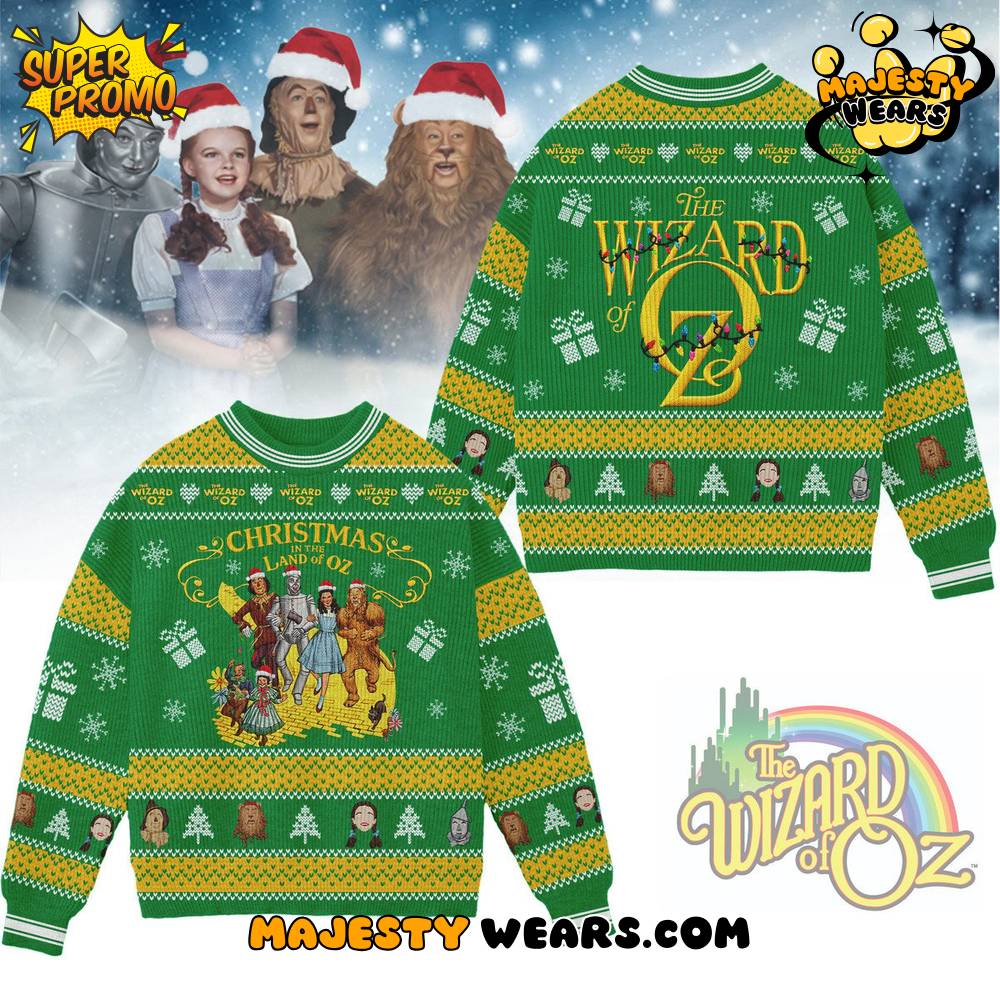 The Wizard of Oz Special Ugly Christmas Sweater The Wizard of Oz Special Ugly Christmas Sweater