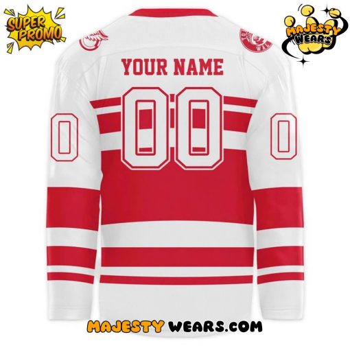 Toledo Walleye x Red Wings Night Custom Hockey Jersey
