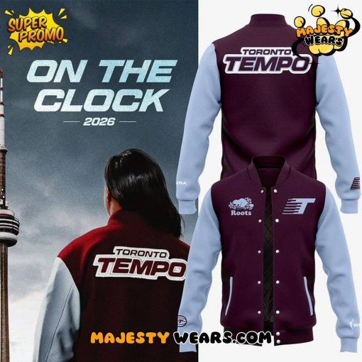 Toronto Tempo EST.2026 WNBA Special Baseball Jacket
