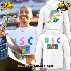 USC Trojans JuJu Watkins 1989 Rainbow Hoodie