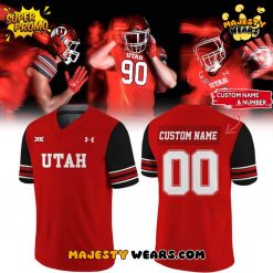Ute Utah New Version Custom Football Jersey