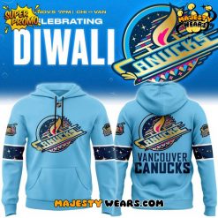 Vancouver Canucks 2025 Diwali Night Special Hoodie