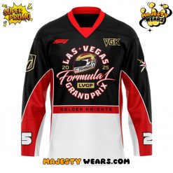 Vegas Golden Knights 2025 F1 Las Vegas GP Limited Edition Hockey Jersey