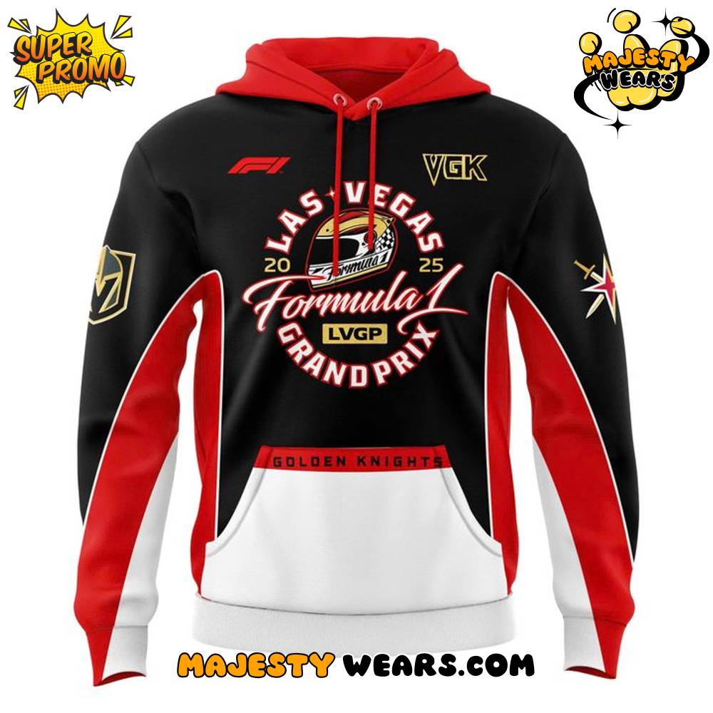 Vegas Golden Knights 2025 F1 Las Vegas GP Special Hoodie Vegas Golden Knights 2025 F1 Las Vegas GP Special Hoodie