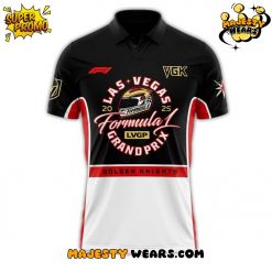 Vegas Golden Knights 2025 F1 Las Vegas GP Special Polo Shirt