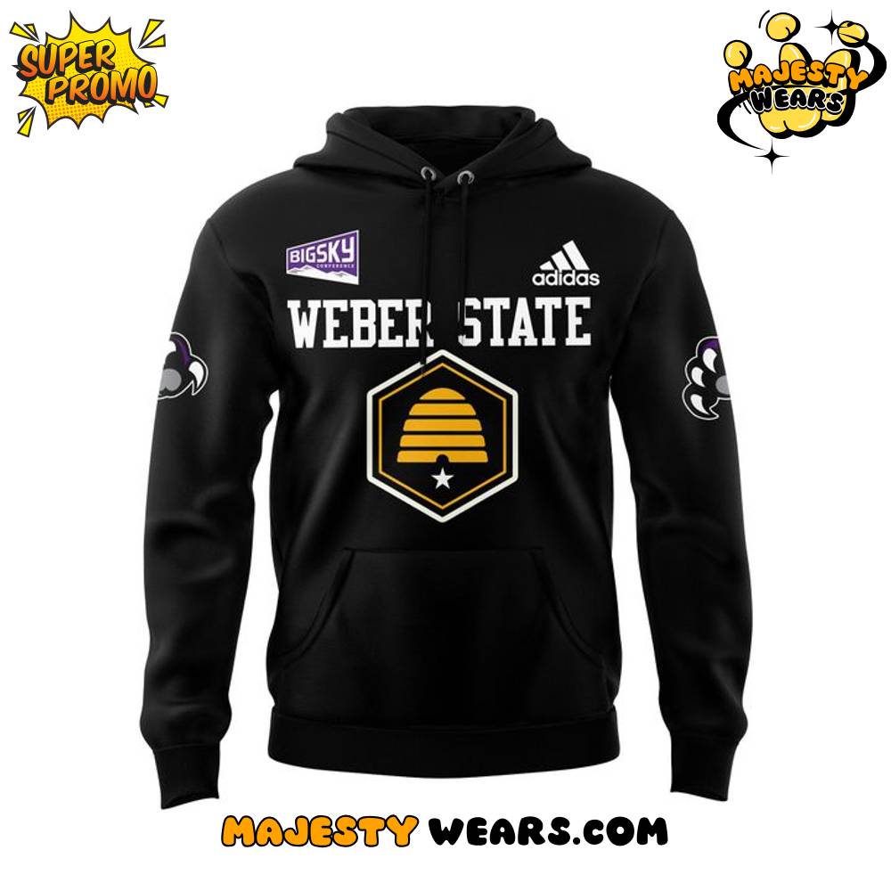 Weber State Wildcats Beehive Crest Limited Edition Hoodie Weber State Wildcats Beehive Crest Limited Edition Hoodie