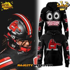 Western Kentucky Hilltoppers Football Big Red Zombieland Black Hoodie