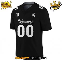 Wyoming Cowboys “Coal Edition” Custom Football Jersey