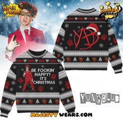 YungBlud “Be Fookin’ Happy Christmas” Ugly Sweater