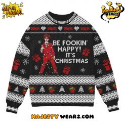 YungBlud Be Fookin Happy Christmas Ugly Sweater