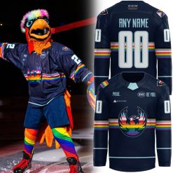 Coachella Valley Firebirds Pride Night 2025 Personalized Hockey Jersey