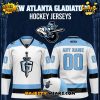 Knoxville Ice Bears “Happy Halloween” Custom Hockey Jersey Knoxville Ice Bears “Happy Halloween” Custom Hockey Jersey