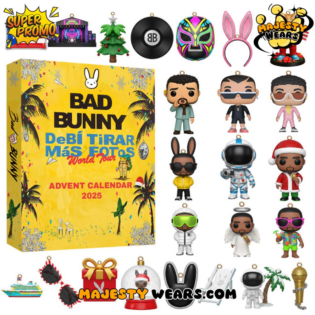 Bad Bunny DeBÍ TiRAR MáS FOToS 2025 Advent Calendar Bad Bunny DeBÍ TiRAR MáS FOToS 2025 Advent Calendar