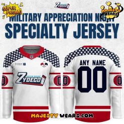 Baton Rouge Zydeco Military Night Appreciation 2025 Custom Hockey Jersey