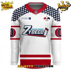 Baton Rouge Zydeco Military Night Appreciation 2025 Custom Hockey Jersey