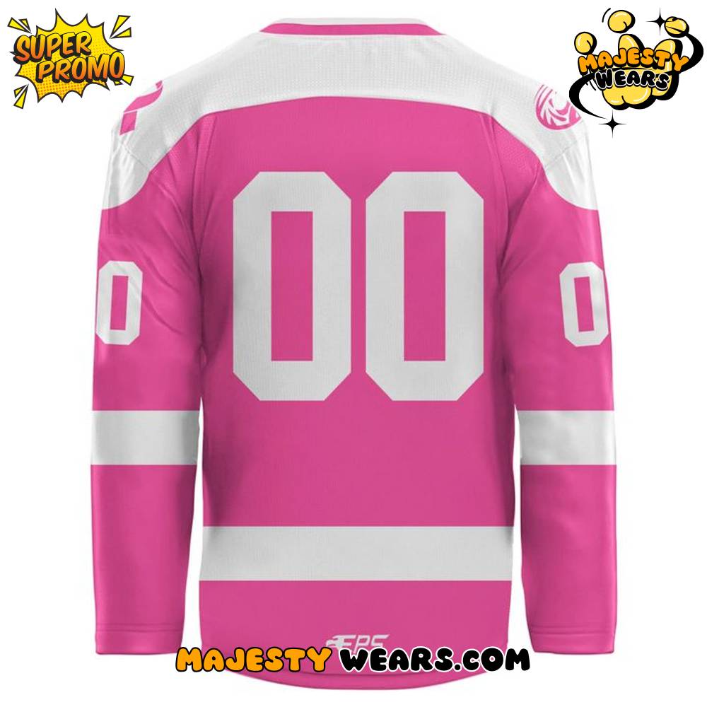 Bemidji State 2025 Pink in the Rink Custom Hockey Jersey Bemidji State 2025 Pink in the Rink Custom Hockey Jersey