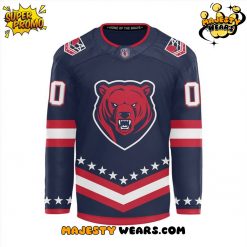 Binghamton Black Bears ”Military Night” Appreciation Custom Hockey Jersey