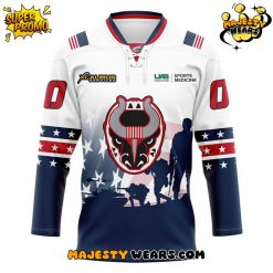Birmingham Bulls 2025 Military Appreciation Special Hockey Jersey