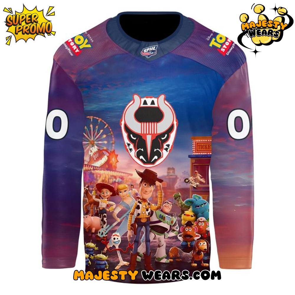 Birmingham Bulls x Toy Story Special Hockey Jersey Birmingham Bulls x Toy Story Special Hockey Jersey