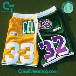 Boston Celtics x Lakers Shorts