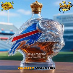Buffalo Bills Bill Mafia 65th Anniversary Whiskey Bottle
